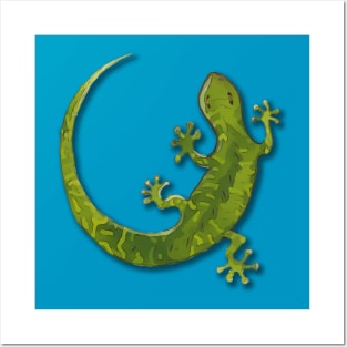 gecko Posters and Art